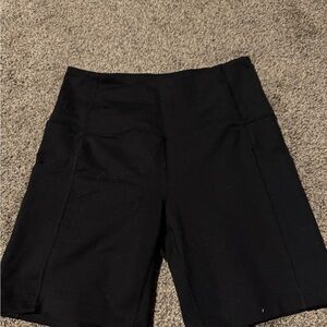 Zella Women's Classic Black Bike Shorts